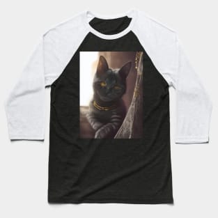 Mystic Mage Cat: Sigfried Baseball T-Shirt